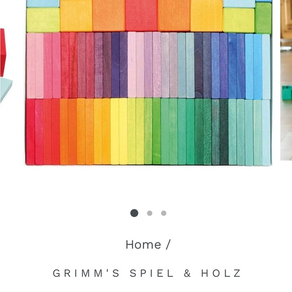 Rainbow Building Blocks Set - Picture 6 of 6